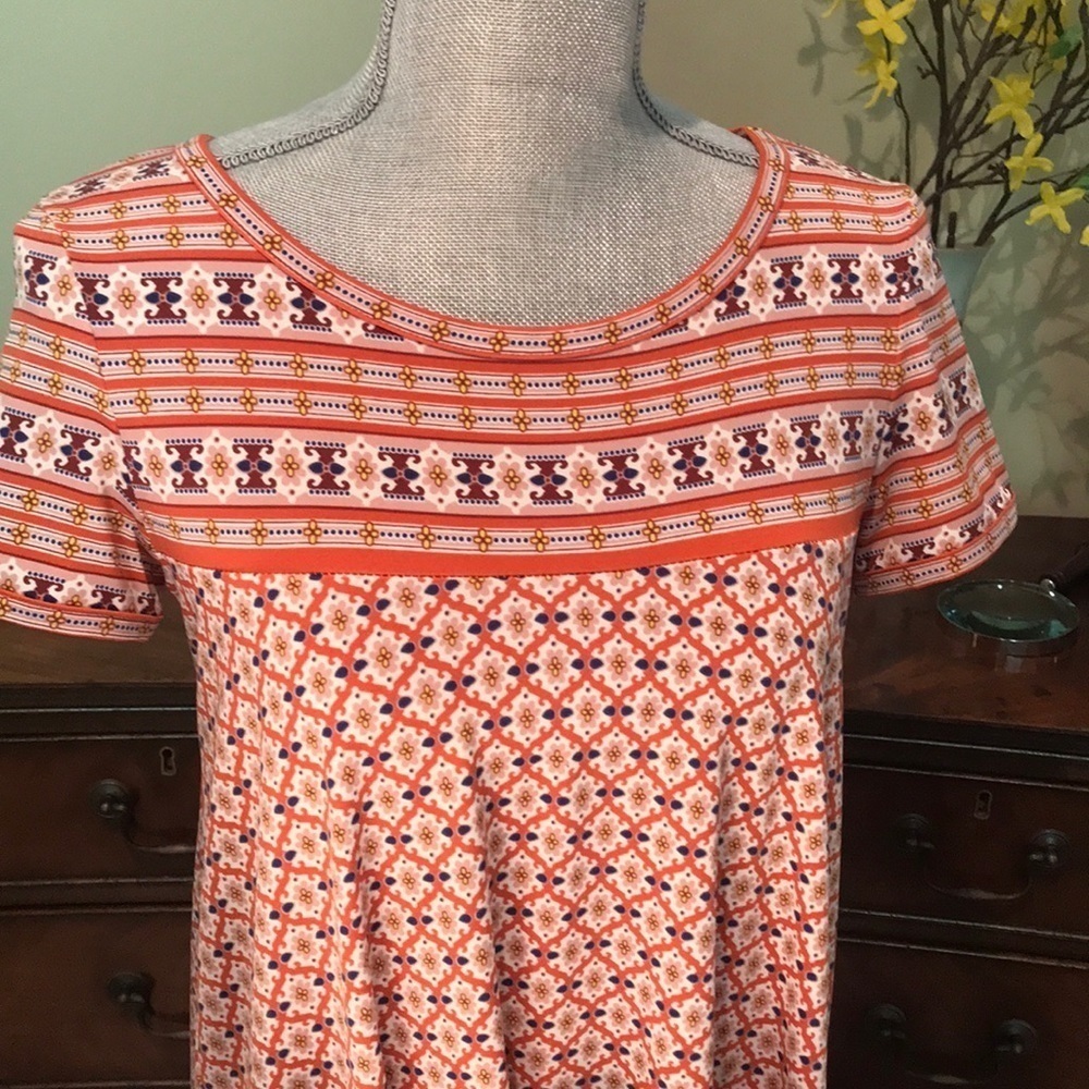 Max Studio Paisley A-line Dress Size Extra Small - Picture 3 of 8